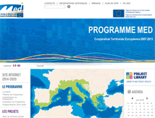 Tablet Screenshot of programmemed.eu